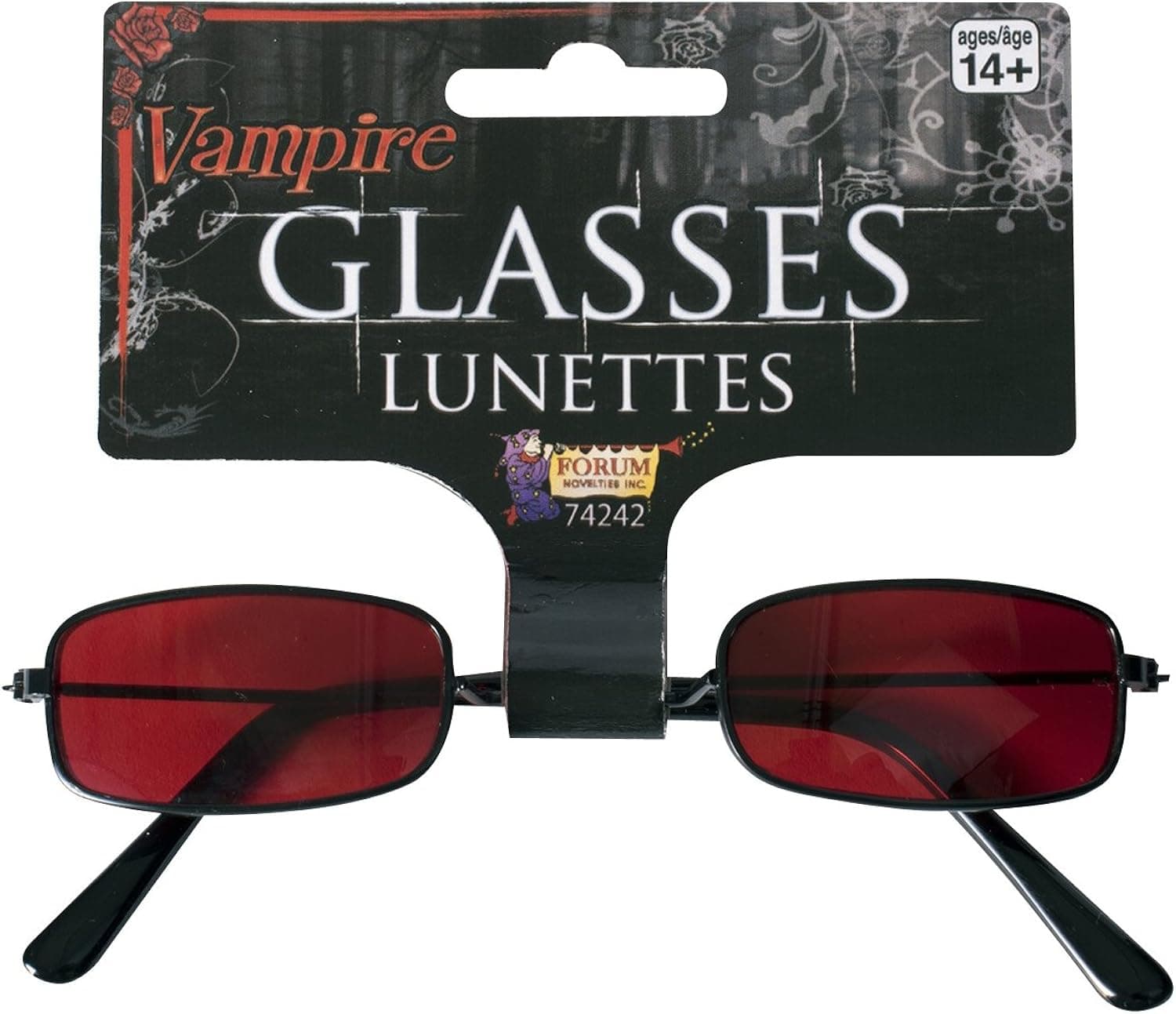 Red Vampire Glasses