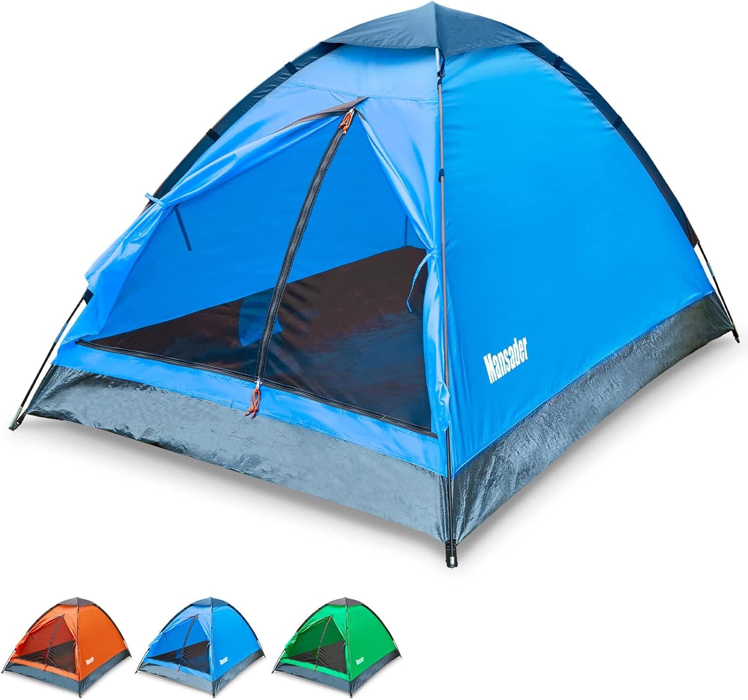 Mansader 2 Person Camping Dome Tent,Waterproof Lightweight Portable Tents for Outdoor Camping Hiking Travel