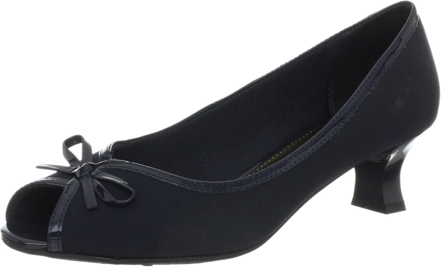 LifeStride Women's Linette Peep-Toe Pump