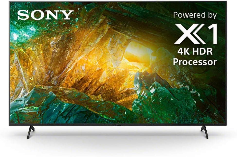 Sony X800H 55-inch TV: 4K Ultra HD Smart LED TV with HDR and Alexa Compatibility - 2020 Model