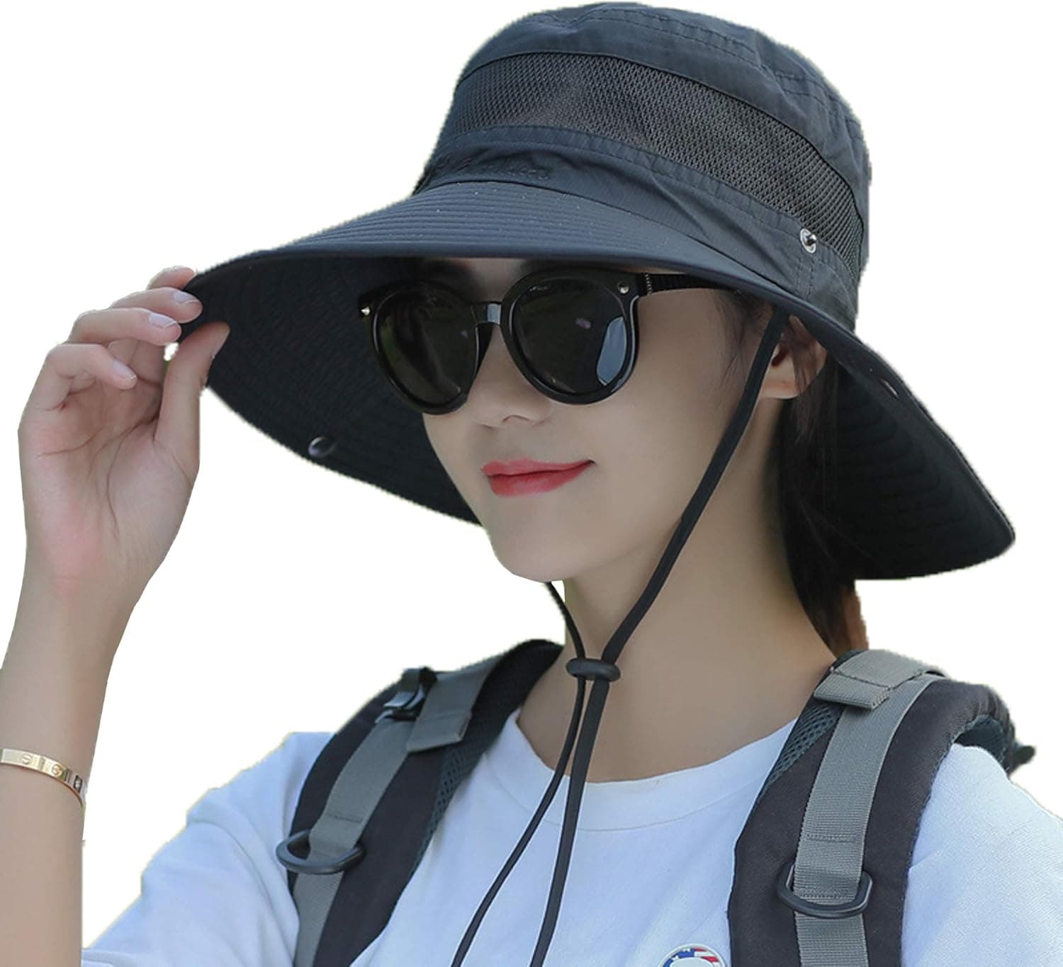 Sun hat UV Cut Outdoor hat Sun Hat for - Gardening/Garden Hat - Wide Brim Summer Cap, Fishing & Beach Travels
