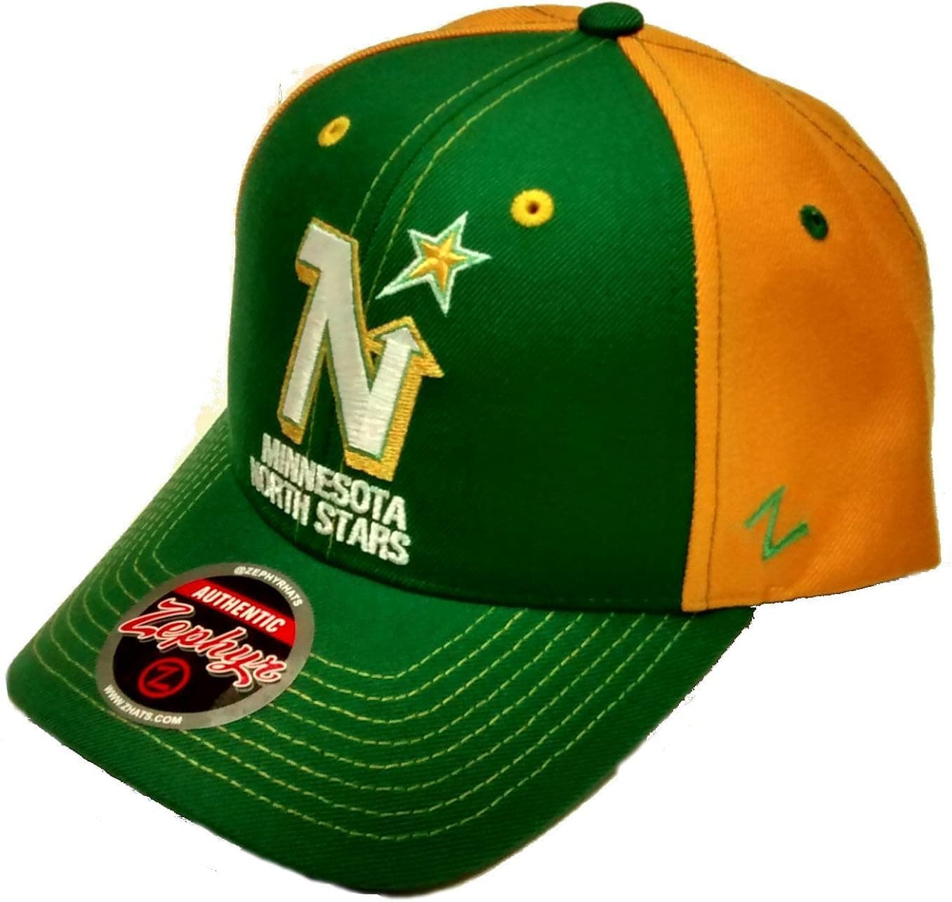 NHL Minnesota North Stars 2 Tone Staple Hat/Cap