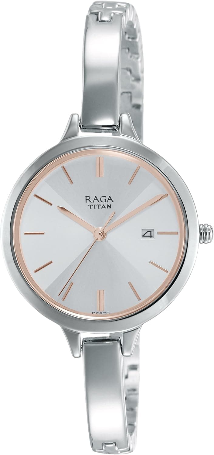 Titan Raga Viva Women’s Bracelet Watch - Quartz, Water Resistant