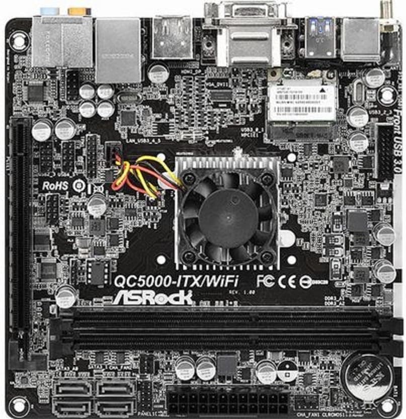 ASRock QC5000-ITX/WIFI ASRock QC5000-ITX/WIFI AMD FT3 Kabini A4-5000/ DDR3/ SATA3&USB3.0/ WiFi/