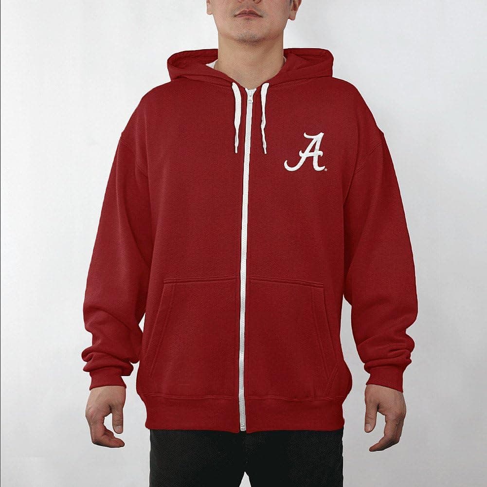 Elite Fan Shop NCAA Men's Full Zip Hoodie Team Color