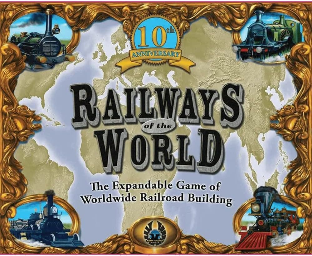 Railways of the World Board Game 10th Anniversary