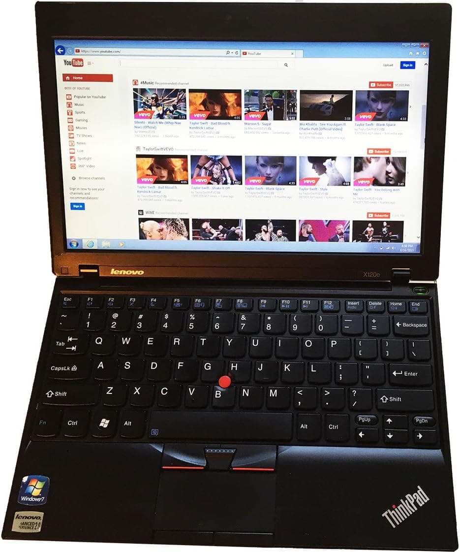 Lenovo ThinkPad X120e Laptop AMD E-350 1.6GHz 16GB HDD 2GB RAM Chrome OS 11.6" Screen WiFi WebCam