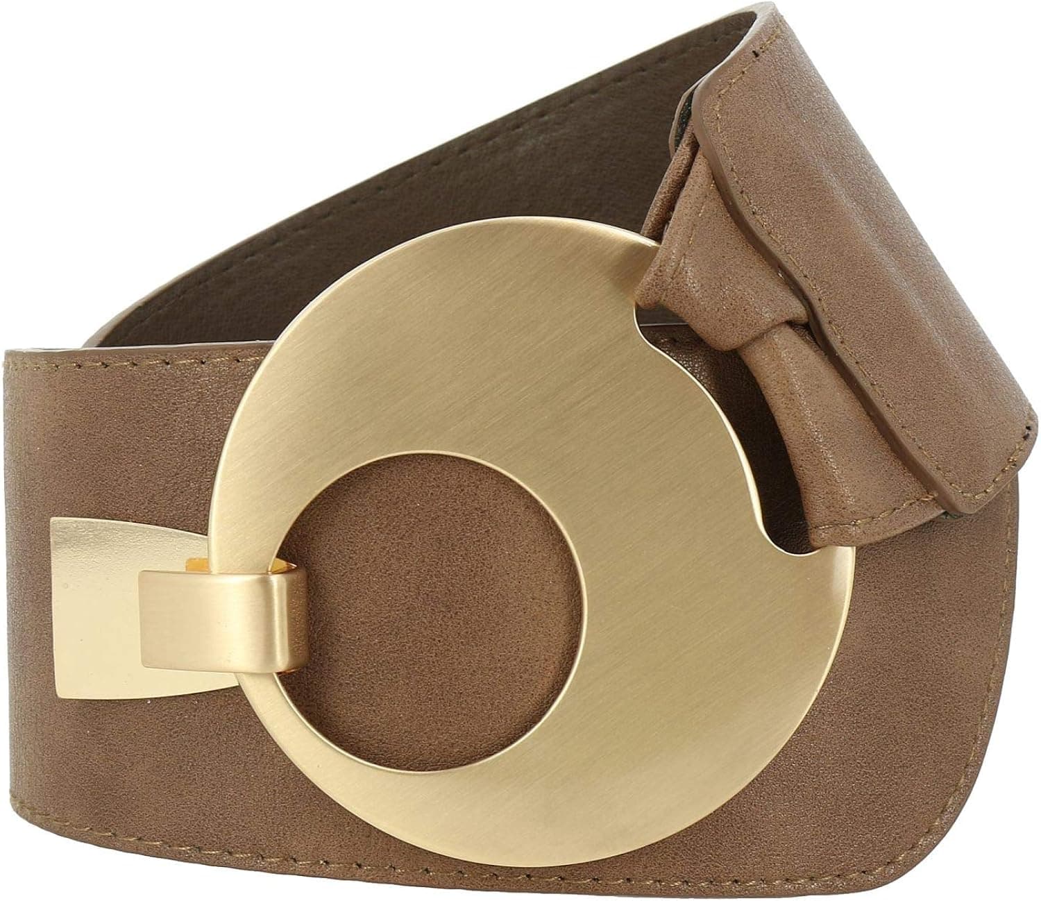 FASHIONGEN - Woman Adjustable Polyurethane Wide Waist Belt, VANESSA
