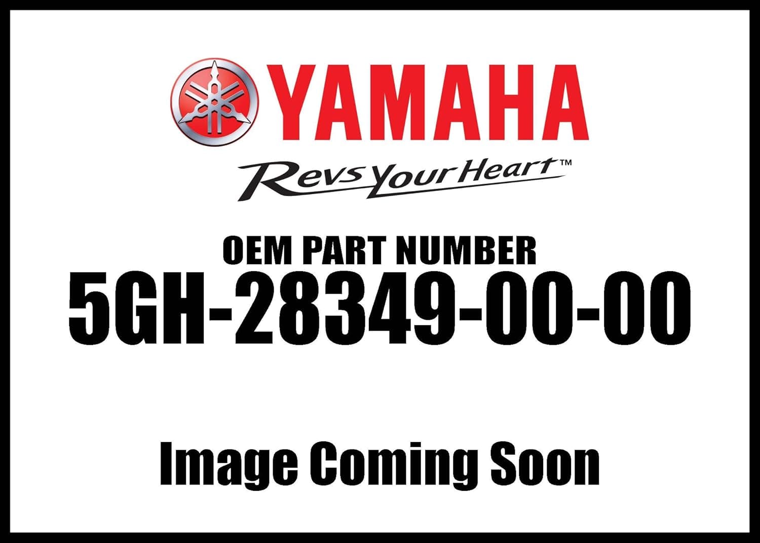 Yamaha 5GH-28349-00-00 Cap; ATV Motorcycle Snow Mobile Scooter Parts