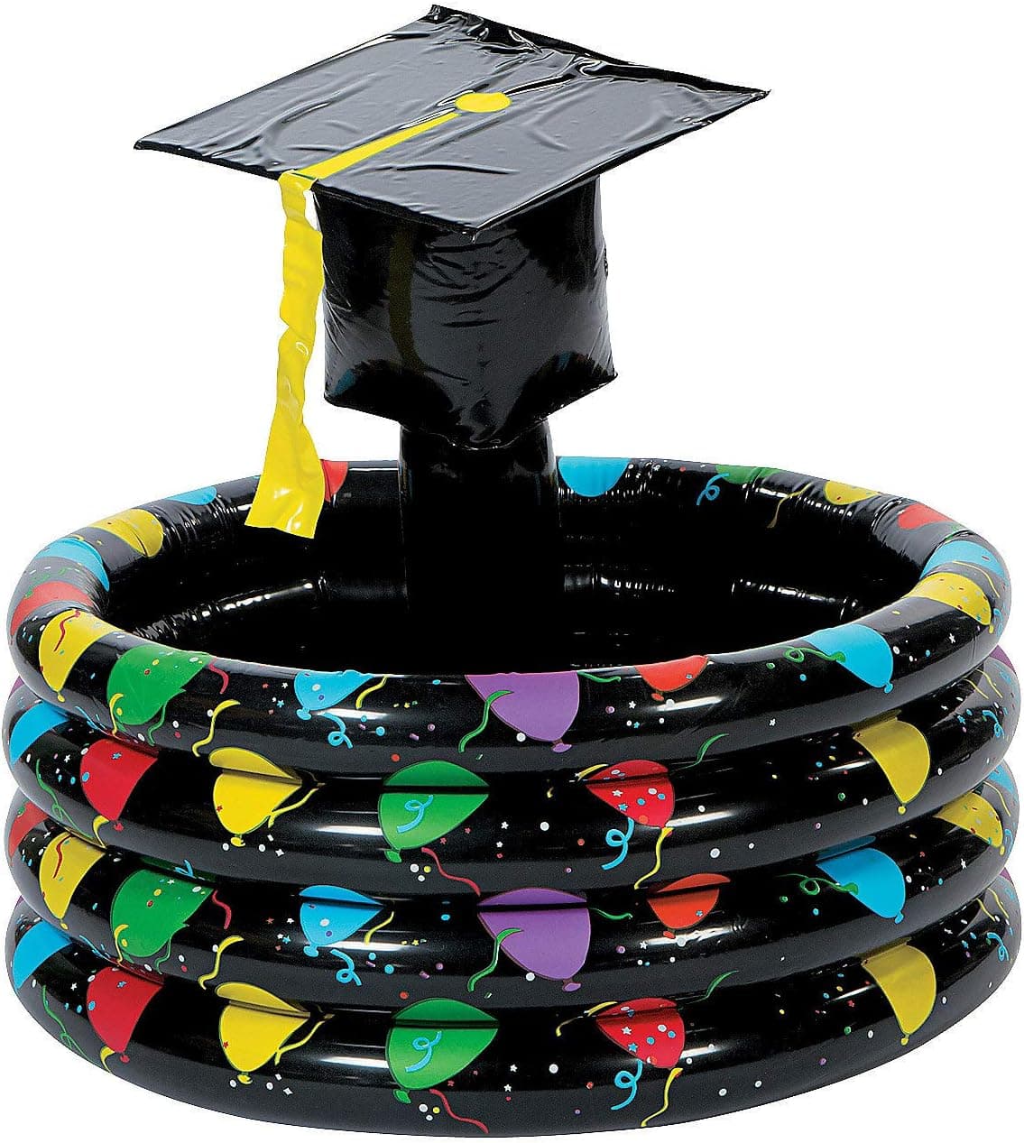 Graduation Inflatable Party Cooler, Holds Up to 72 Drinks - Grad Party Supplies