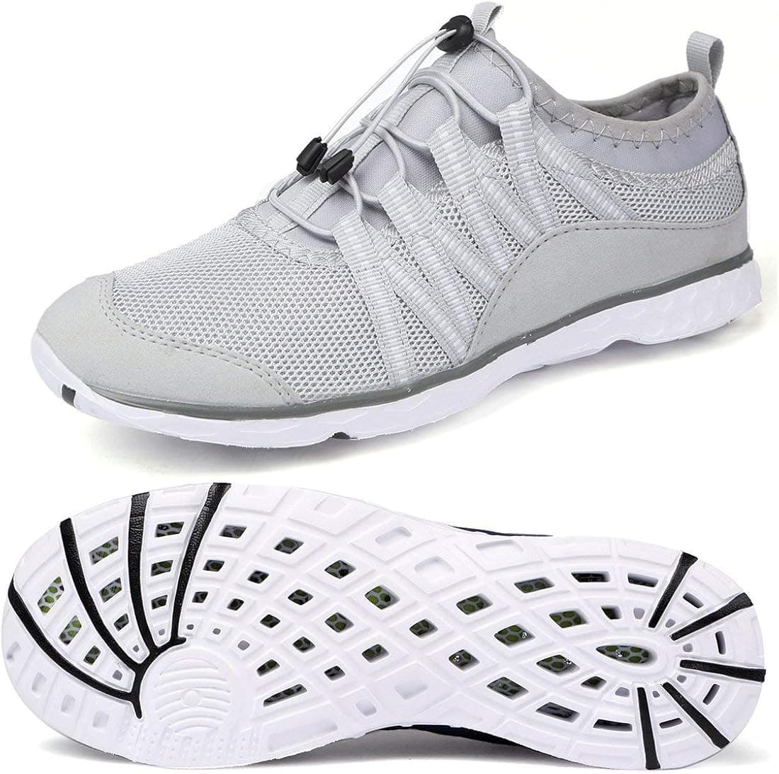 Alibress Men Womens Water Shoes Quick Drying Lightweight Aqua Shoes for Beach Swim Outdoor