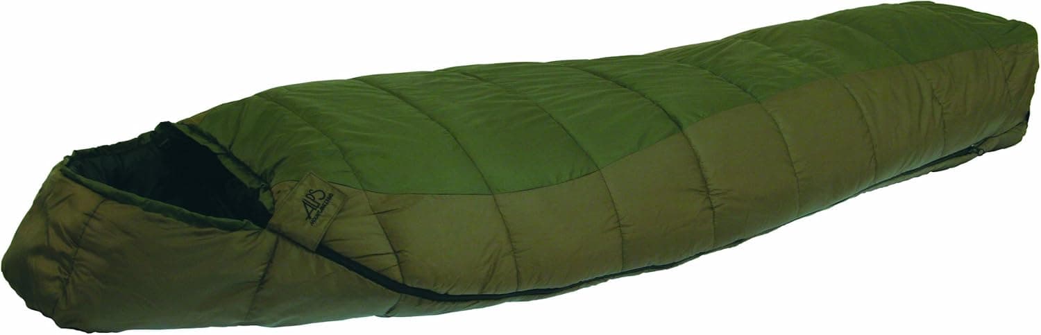 ALPS Mountaineering Crescent Lake Wide Mummy Sleeping Bag (36 x 84-Inch)