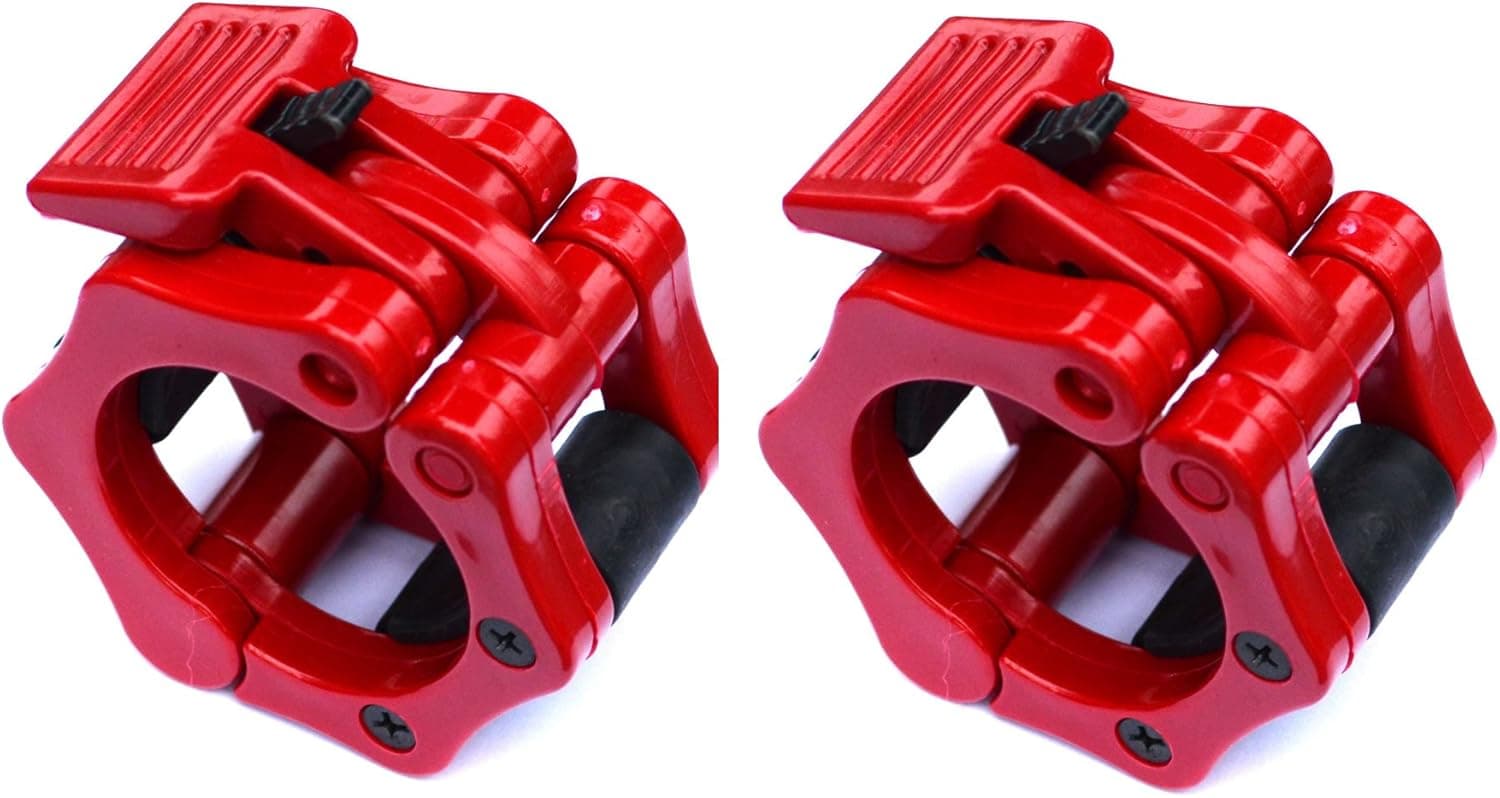 Lanyarco 2" Olympic Barbell Collar Weightlifting (1 Pair)