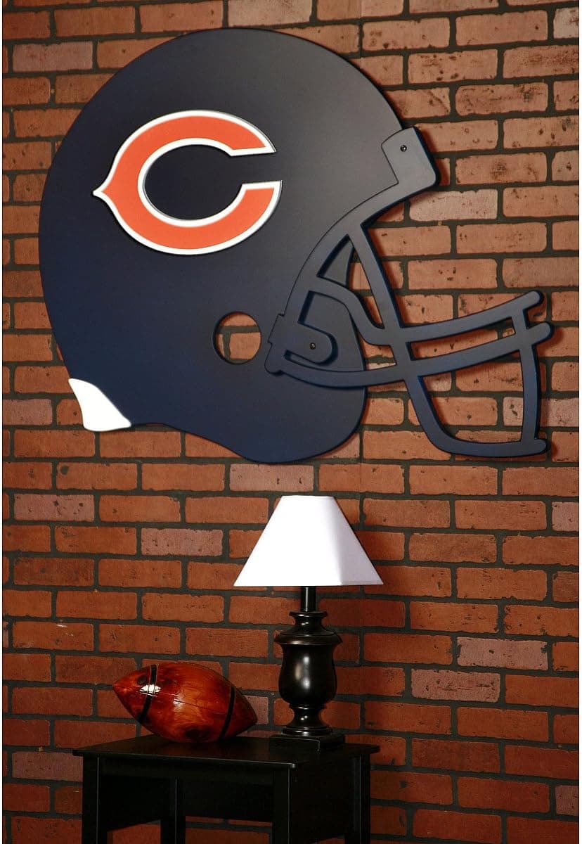 Chicago Bears NFL Football Helmet Art