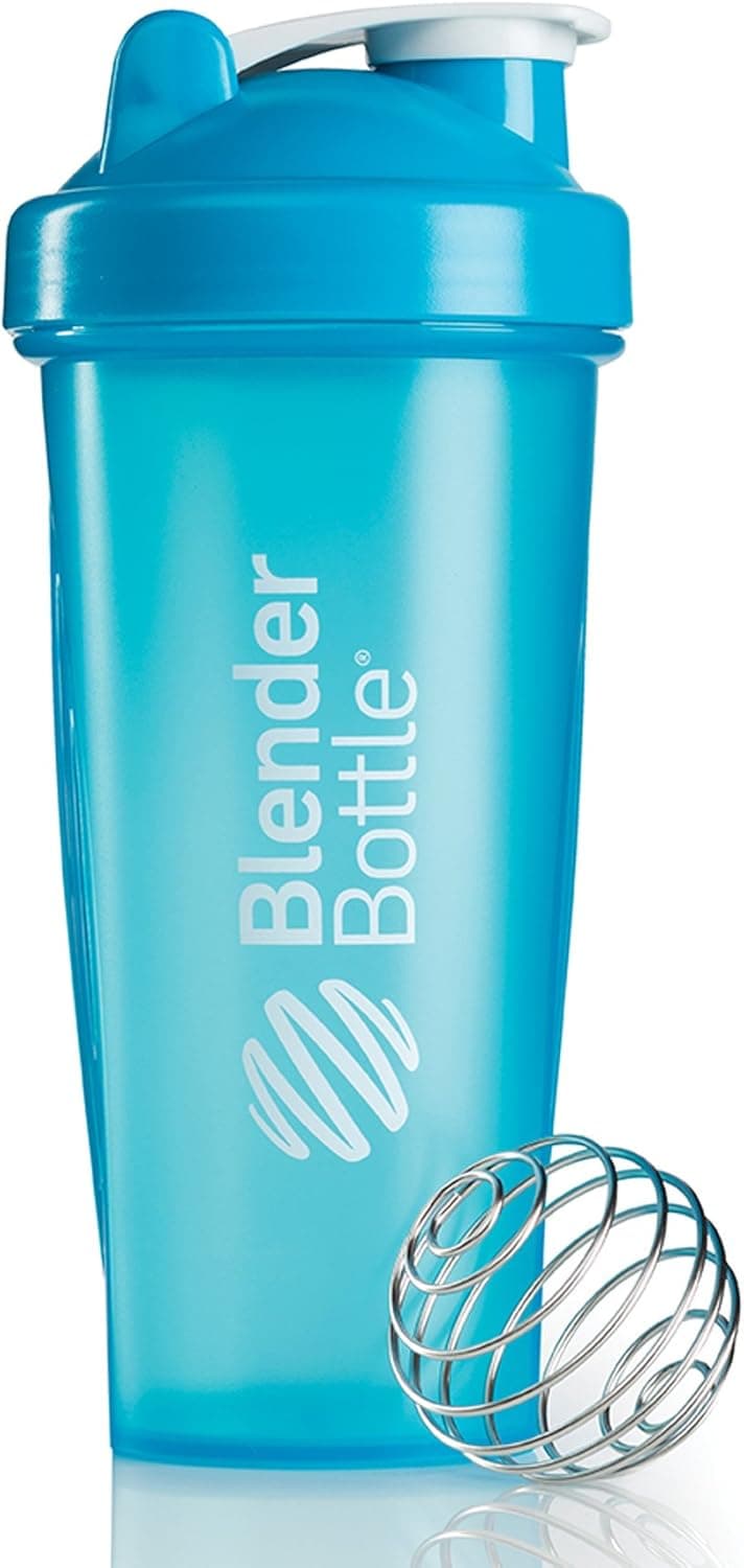 BlenderBottle Classic (Discontinued Style), 28-Ounce, Aqua/Aqua