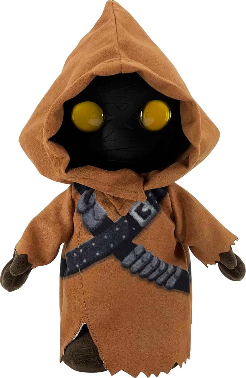 Star Wars Galactic Pals Plush 11-Inch Toy, Jawa Soft Doll with Carrier & Personality Profile Card for Personalized Experience