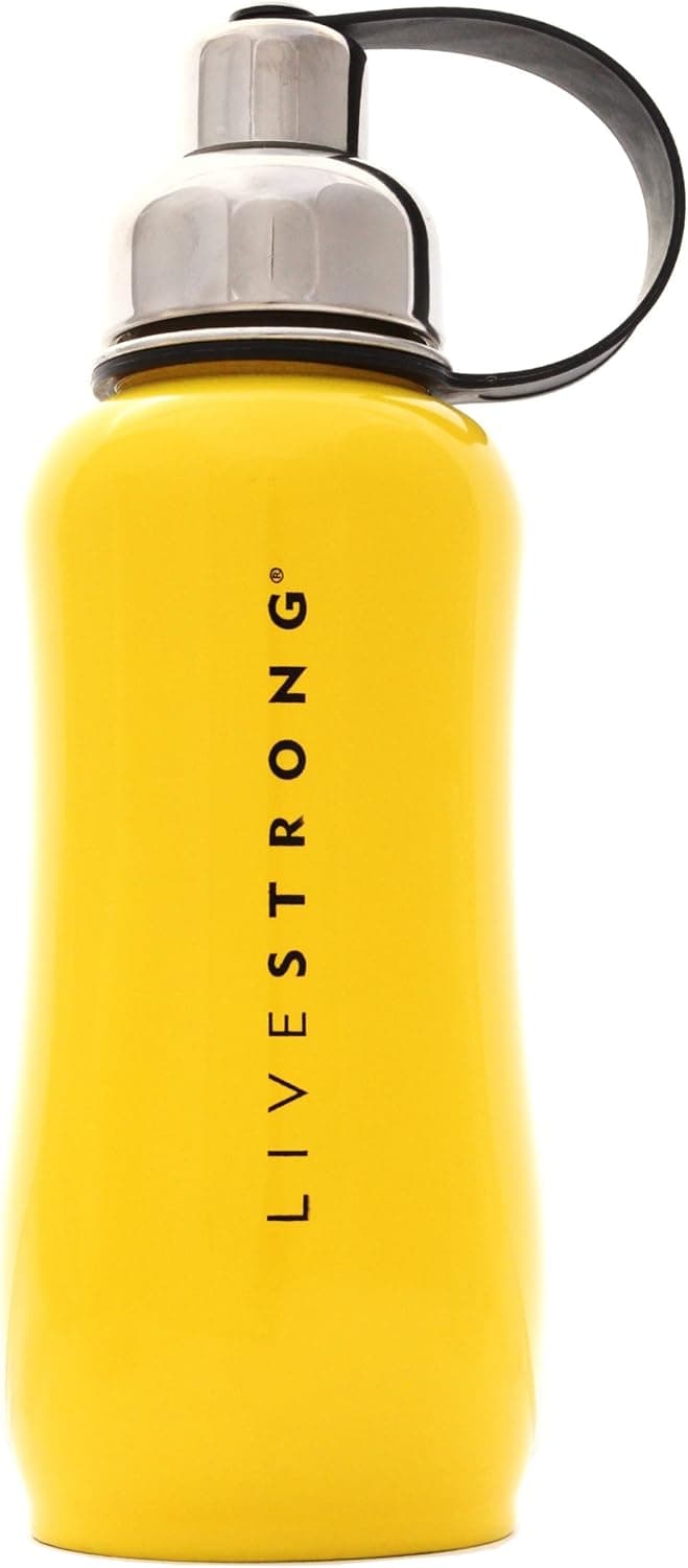 Thinksport Livestrong 750-Milliliter Insulated Stainless Steel Sports Bottle