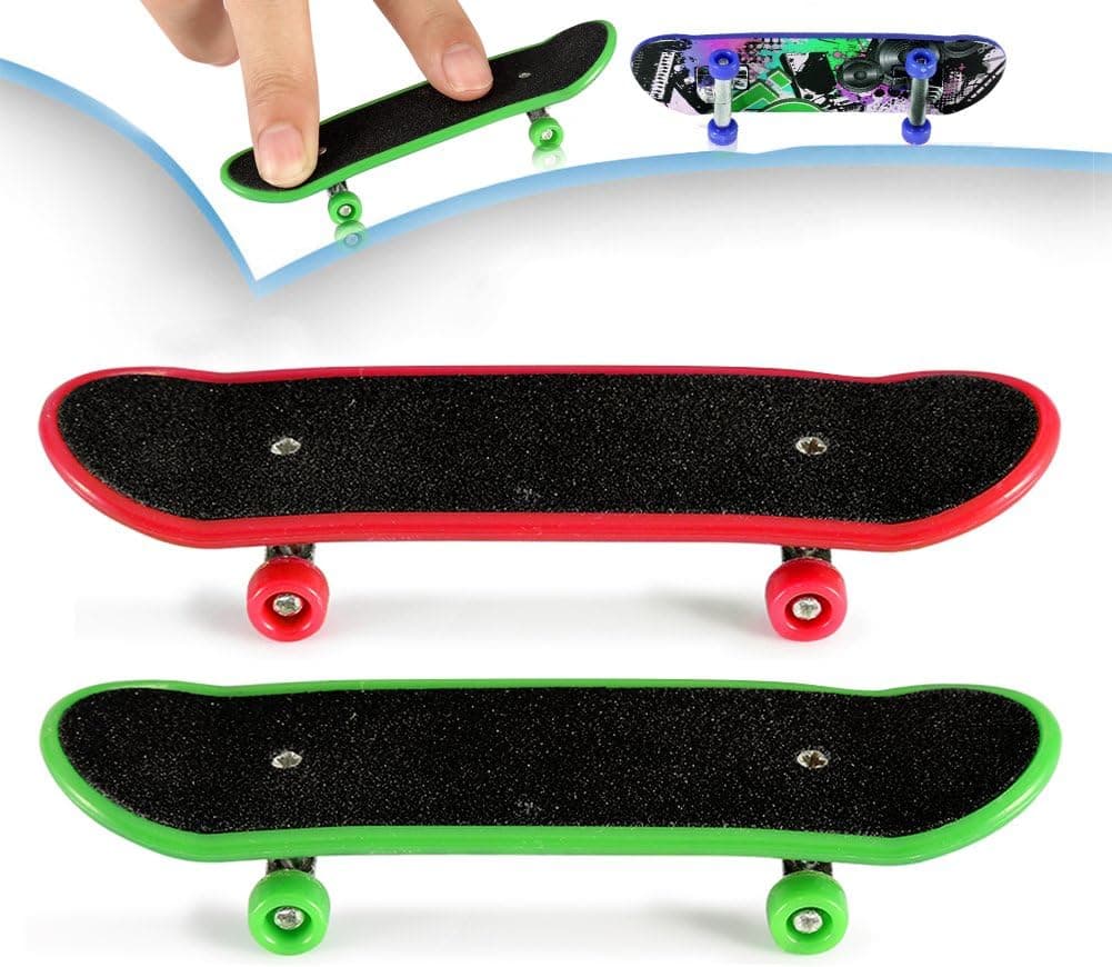 Cade Professional Mini Fingerboards/ Finger Skateboard -2 Pack (Random Pattern)