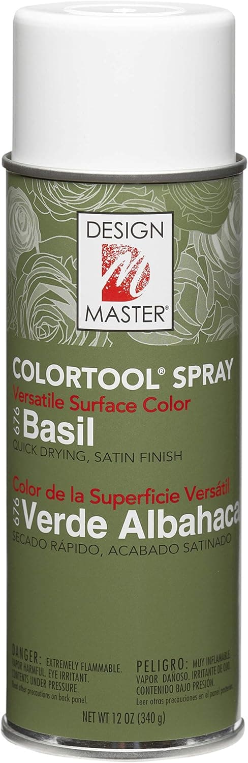 Design Master 676 Basil Colortool Spray,green
