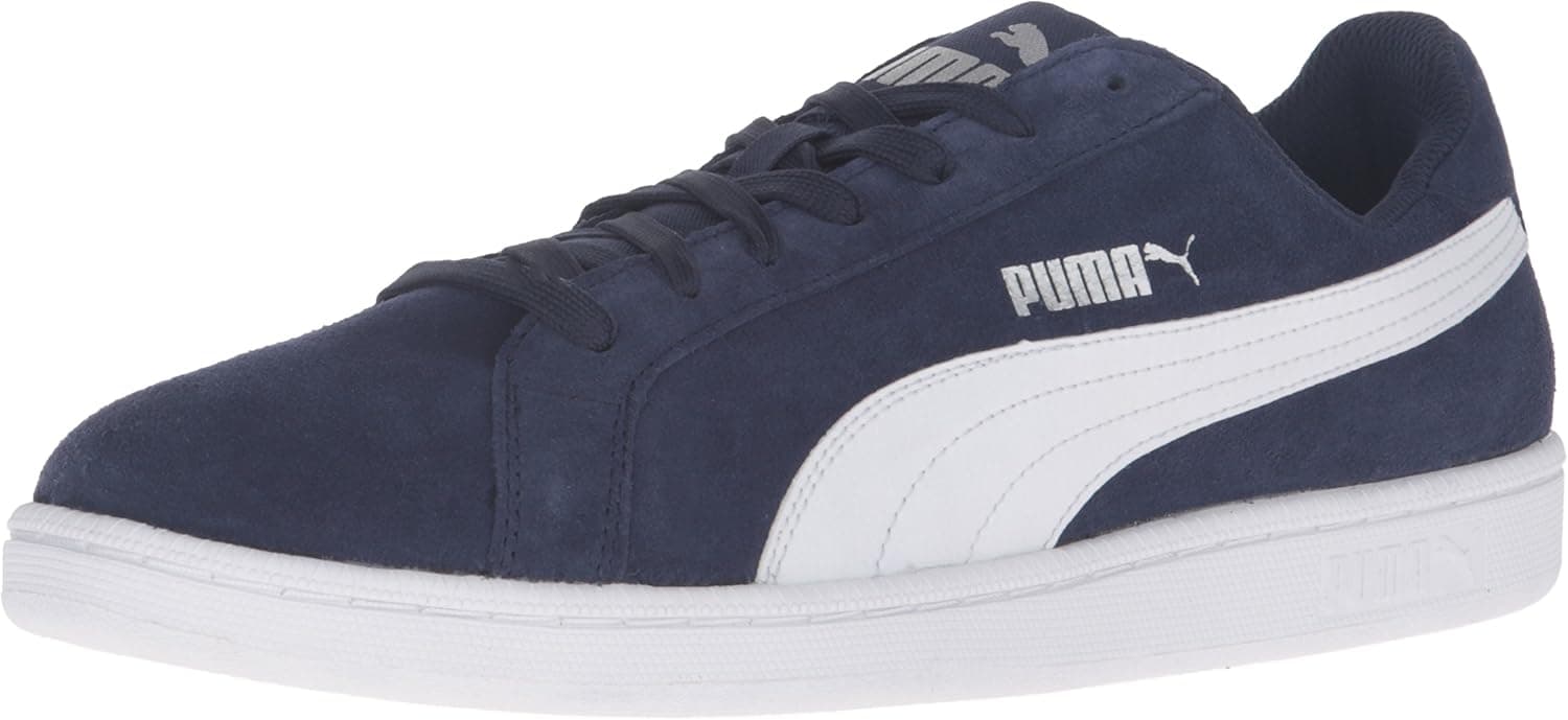Puma Men's Smash Sneaker, Peacoat White, 11.5 M US