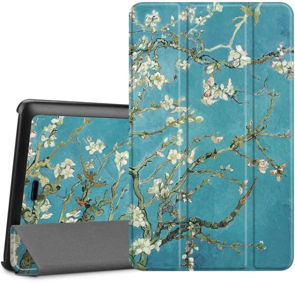 Fintie Case for Alcatel 3T 8" Tablet - Ultra Lightweight Slim Shell Cover for 2018 Released T-Mobile Alcatel 3T 8-inch Tablet, Blossom