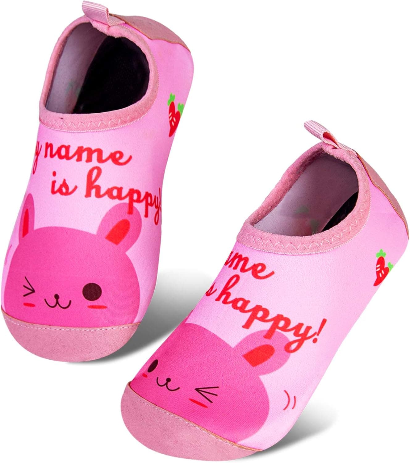 HMIYA Toddler Kids Water Shoes Swim Pool Shoes Non Slip Barefoot Quick Dry Aqua Socks for Boys Girls