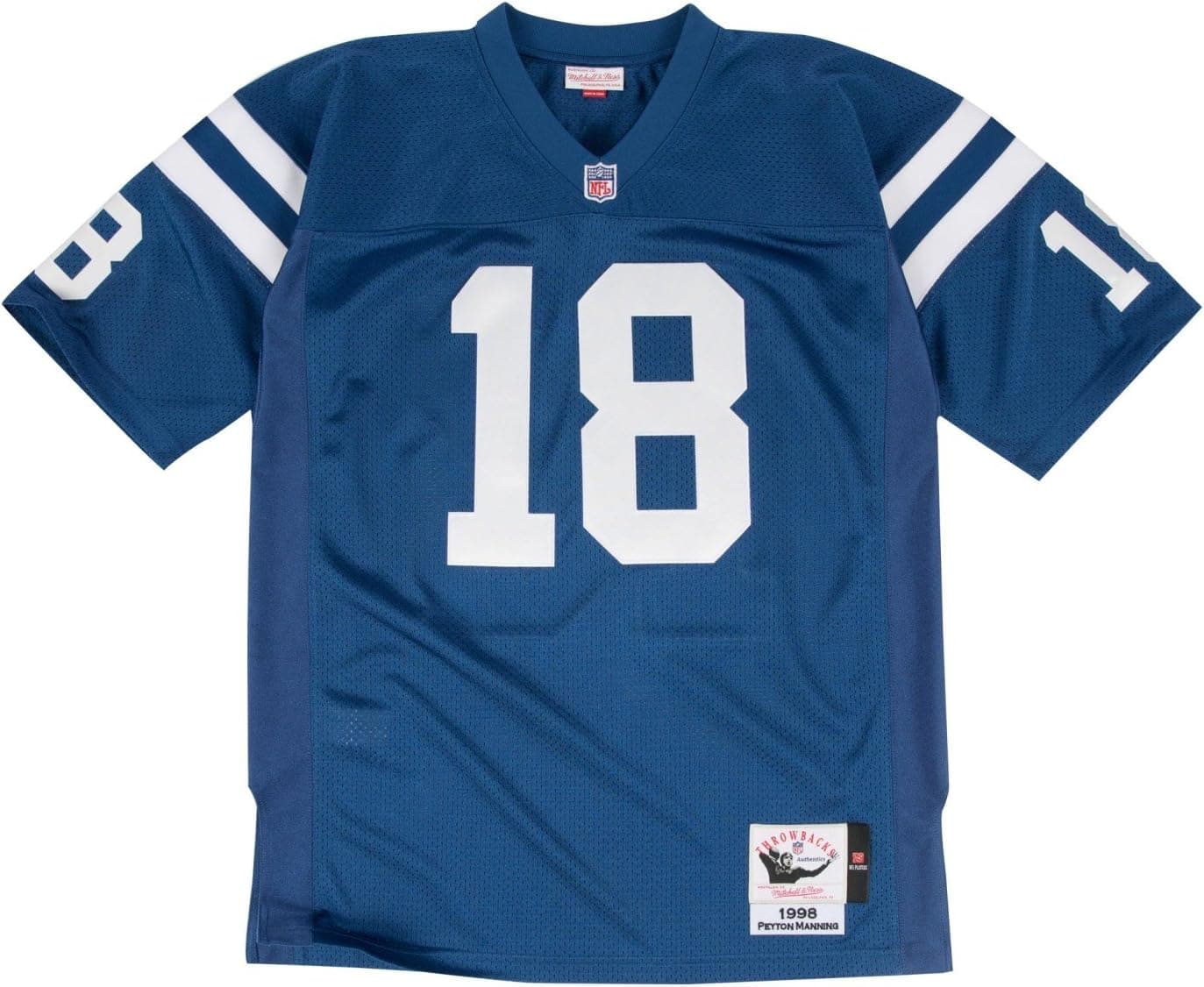 Mitchell & Ness Peyton Manning Indianapolis Colts Authentic 1993 Blue NFL Jersey
