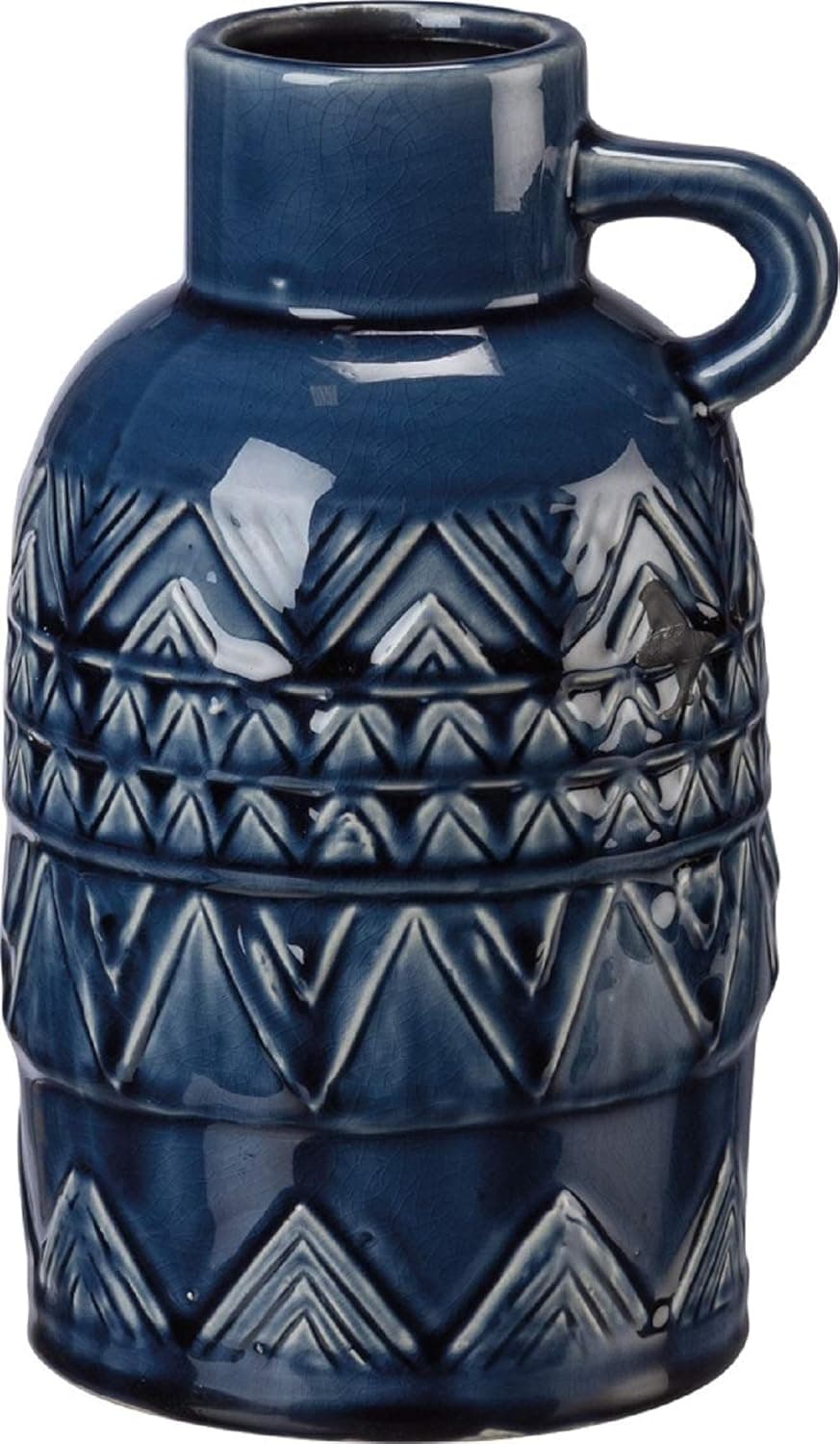 Primitives by Kathy Tall Vase, Blue