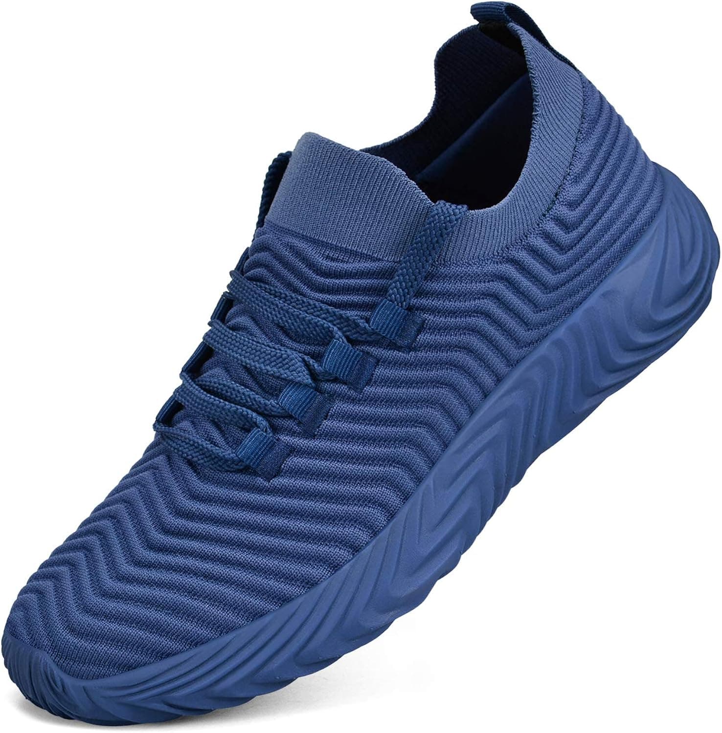 Feetmat Women's Running Shoes Slip Resistant Work Shoes Lightweight Lace Up Sneakers