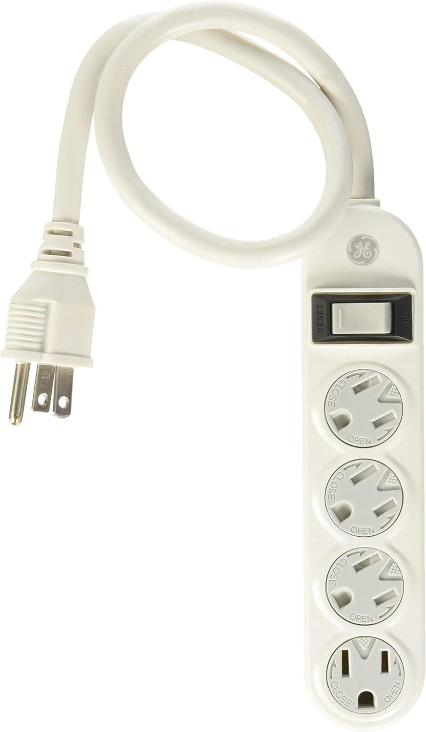 GE 14523 2 Out Tap + 2/2.1 Amp Supercharger USB Ports