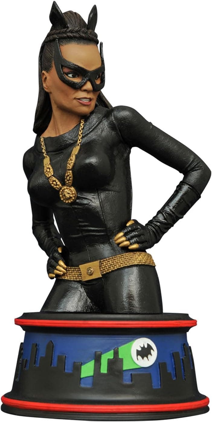 DIAMOND SELECT TOYS Batman 1966 Classic TV Series Catwoman (Season 3 Version) Resin Bust
