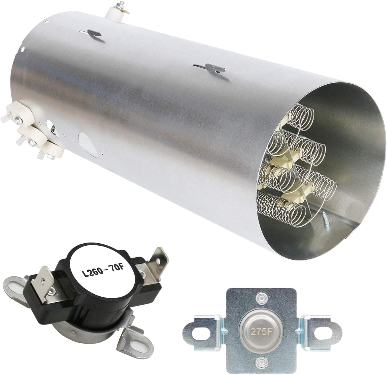 S-Union 134792700 Dryer Heating Element, 137032600 Thermal Limiter and 3204267 Thermostat for Electrolux Frigidaire Kenmore Elite PS2349309 AP4368653 AP4368739 1482984 AH2349309 PS2349395 AP213147
