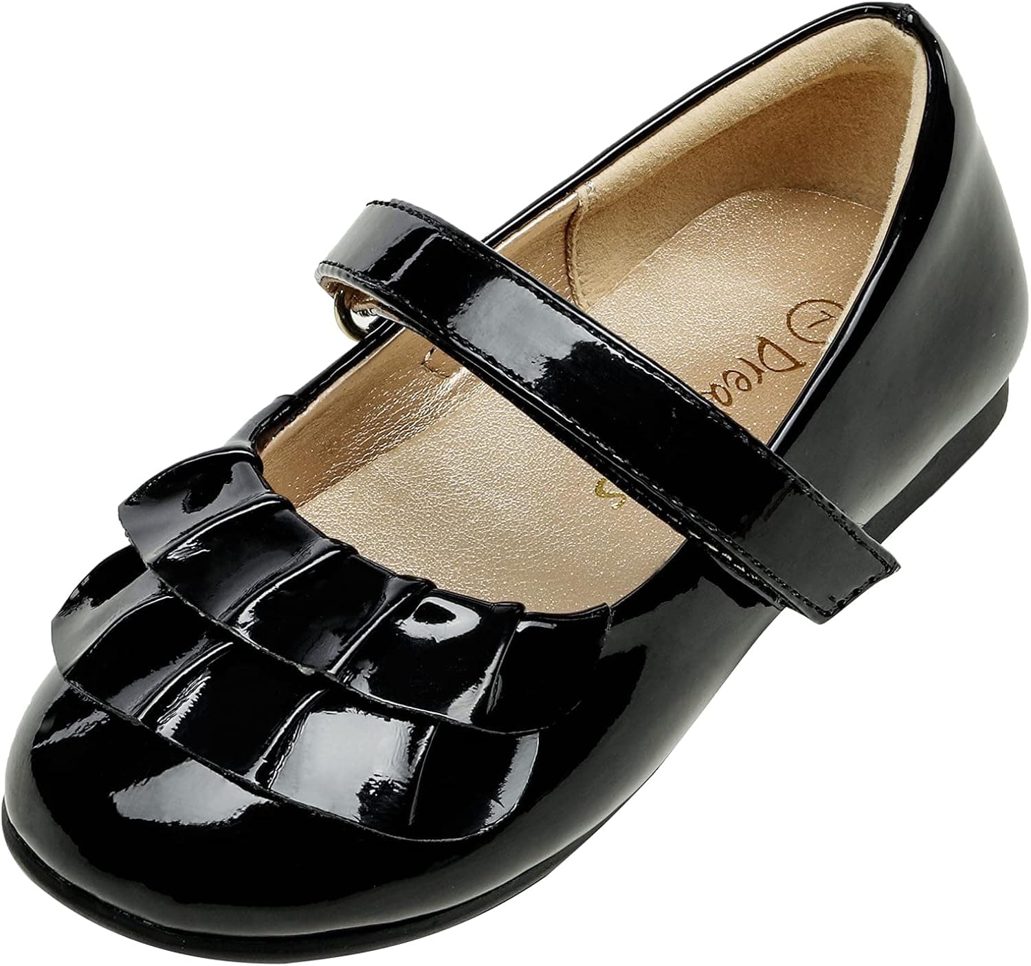 DREAM PAIRS Toddler Little Girls Mary Jane Ballet Flats Dress Shoes
