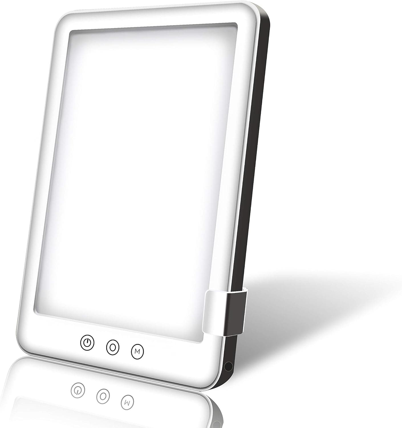 Chekue 10,000 Lux Bright Light Therapy Lamp with 3 Adjustable Color and Brightness Controls, Natural Sunlight Simulation, UV-Free