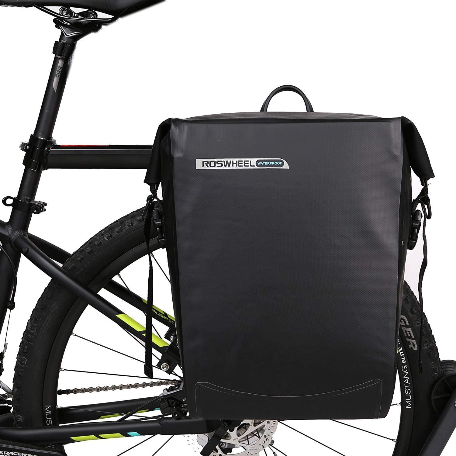 Roswell 141364 Fully Waterproof Bike Panniers 20L Capacity Bicycle Rack Bag