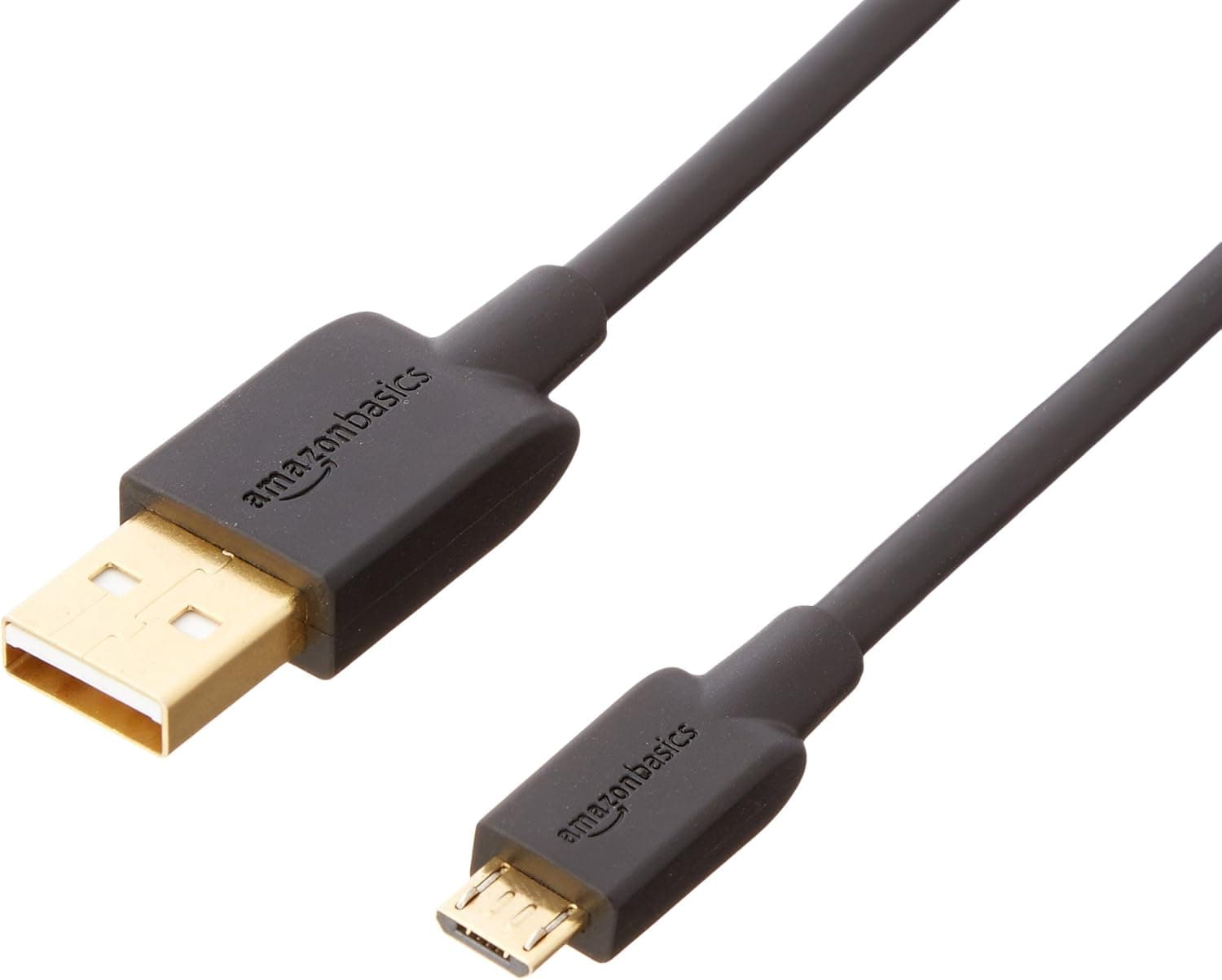 Amazon Basics USB 2.0 A-Male to Micro B Cable - 3 Feet