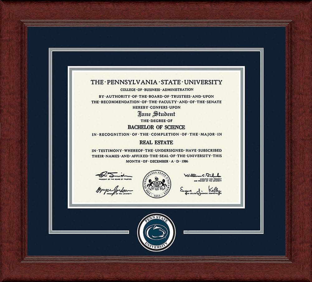 Elite Fan Shop NCAA Diploma Frames Sierra