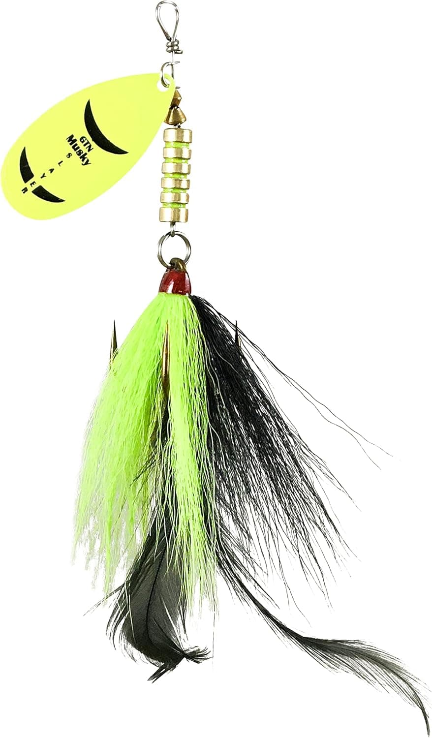 Guideline GTN Musky Slayer Tandem or Single, with Spinner Blade.