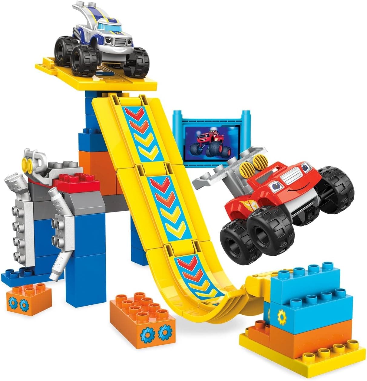 Mega Bloks Blaze Monster Dome Raceway