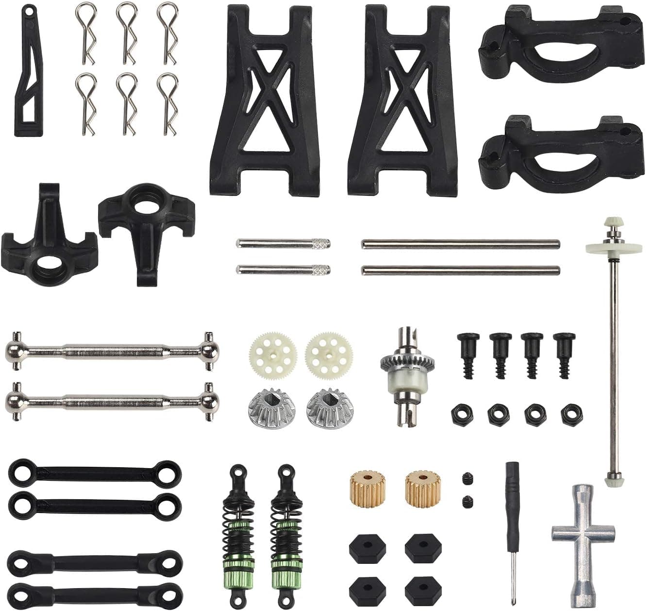 DEERC Spare Parts for 300 E Brushless High Speed Remote Control Truck