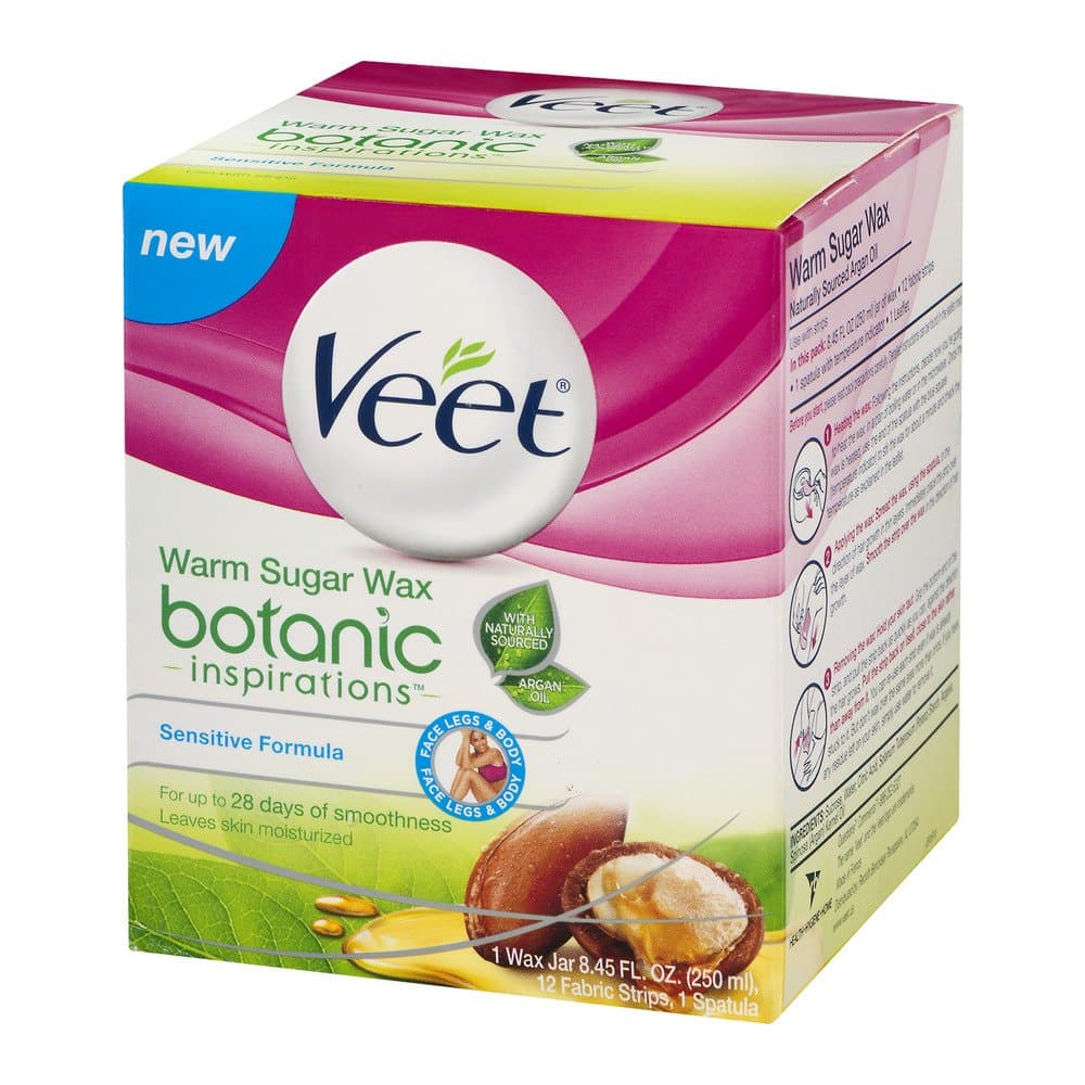 Veet Warm Sugar Wax Botanic Inspirations, 8.45 Ounce