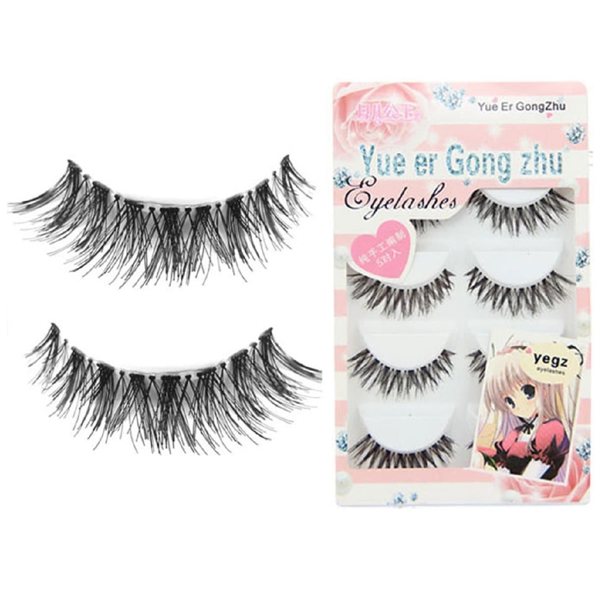 Lookatool Big sale! 5 Pair/Lot Crisscross False Eyelashes Lashes Voluminous HOT eye lashes