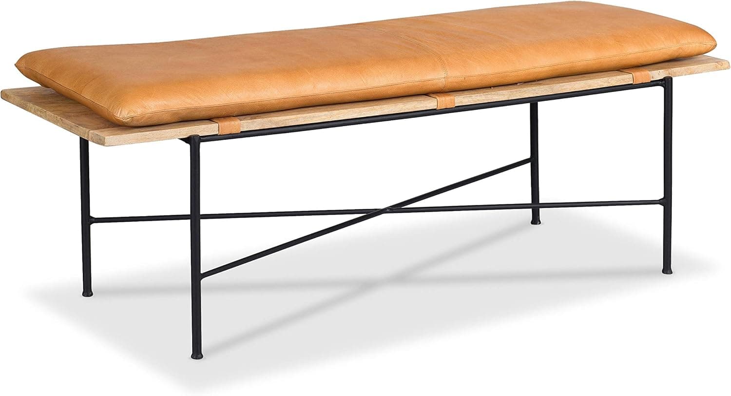 EdgeMod Nulla Bench in Saddle Tan