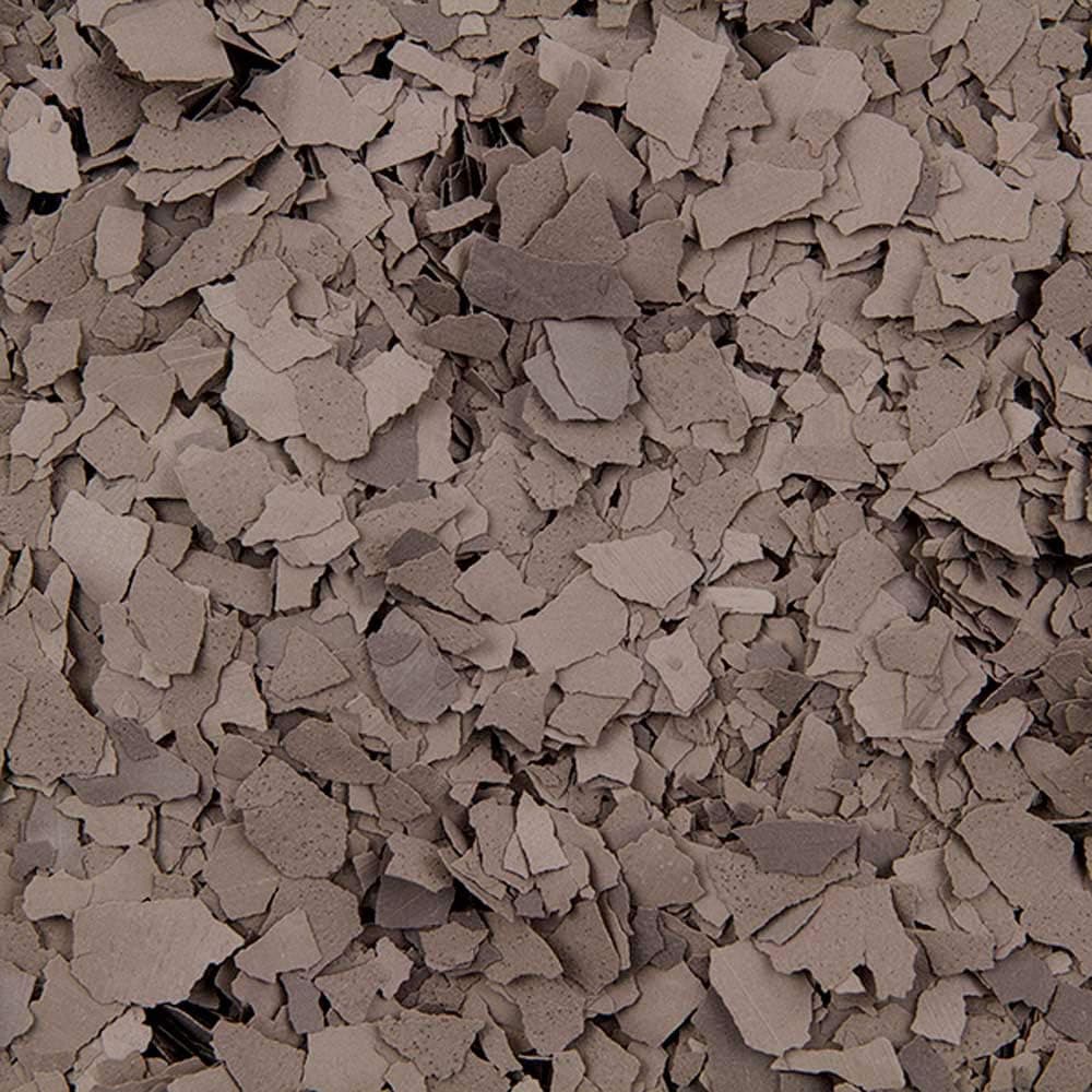 1/4" Epoxy Paint Chips Flakes (1lb, Autumn Gray)
