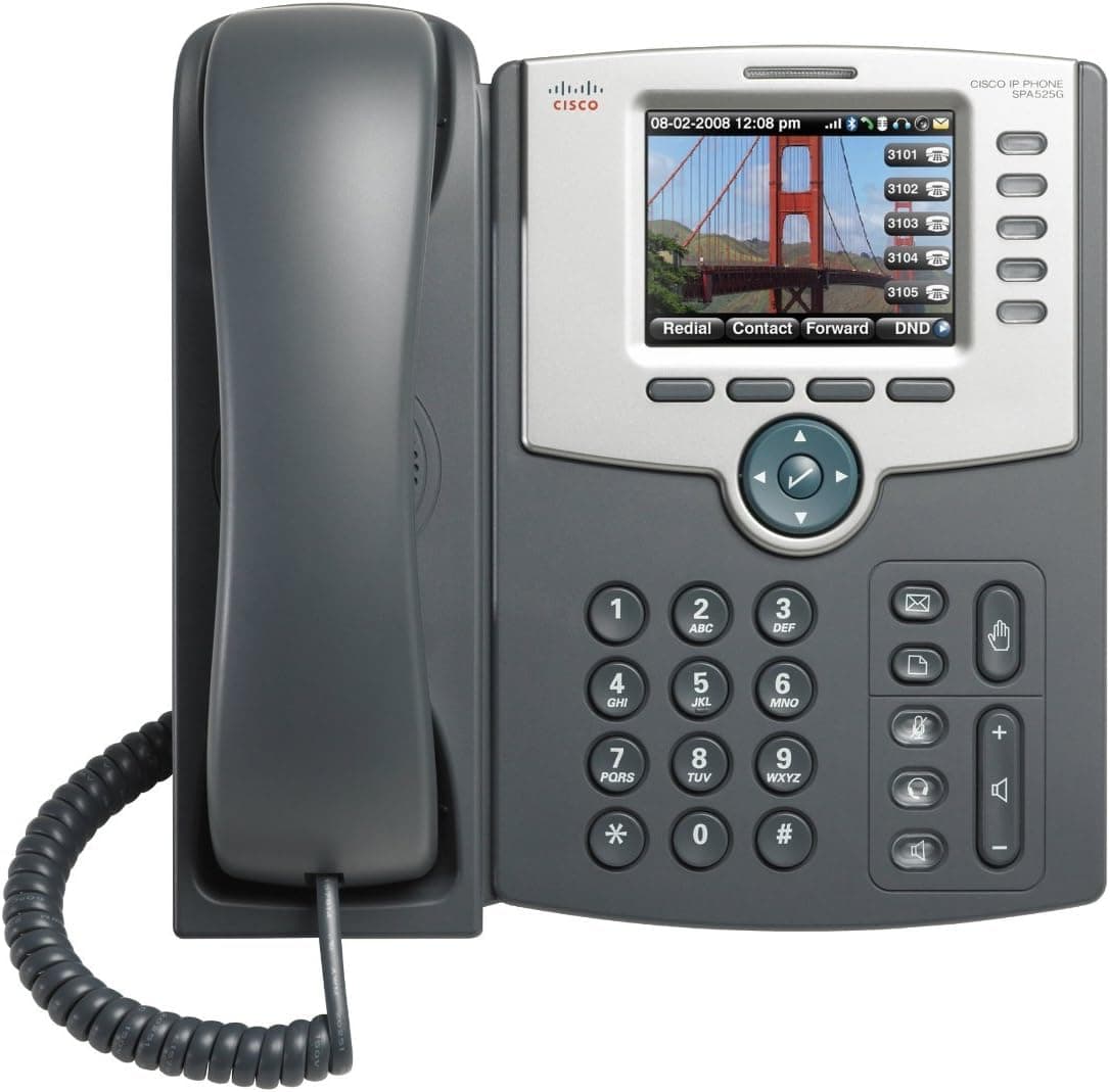 Cisco SPA 525G2 IP Phone - Wireless - Desktop
