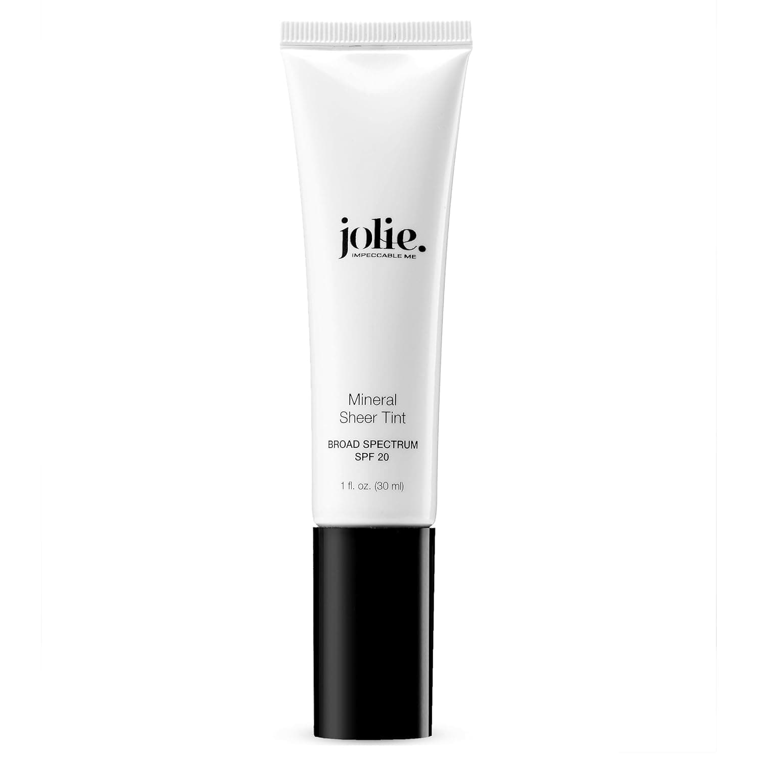 Jolie Mineral Sheer Tint SPF 20 Oil Free - Face Tinted Moisturizer - Hydration - Coverage - Makeup - Mineral Formula - Vegan (Cameo)