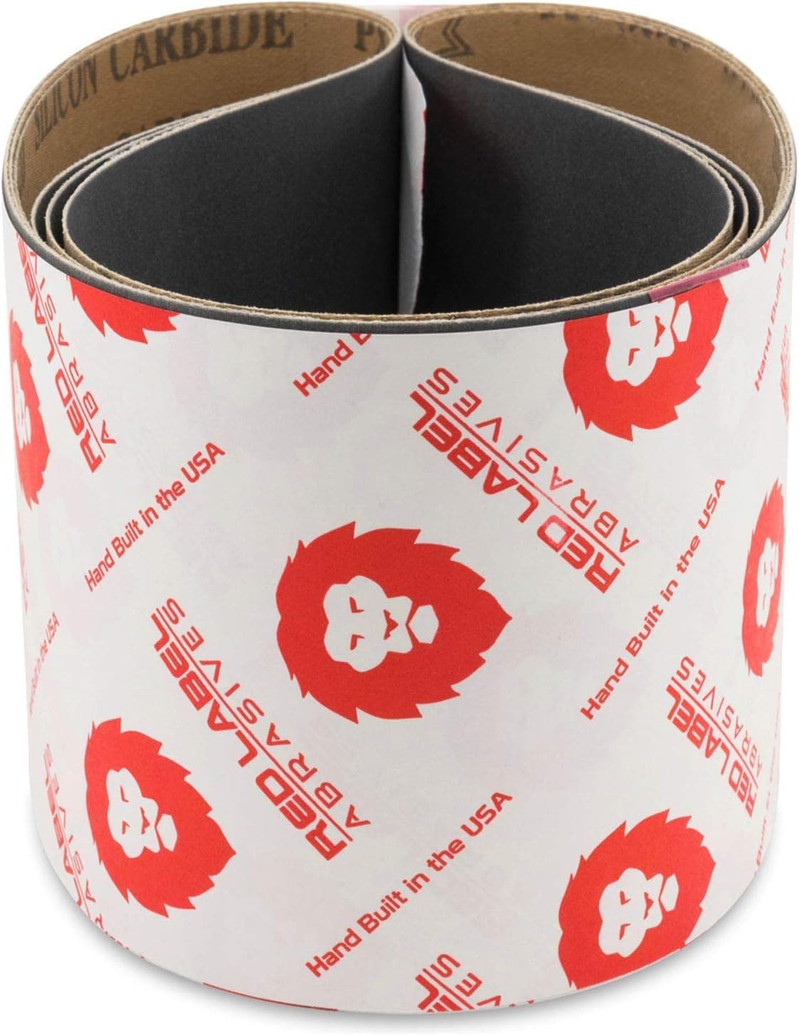 Red Label Abrasives 4 X 21 Inch 24 Grit Silicon Carbide Sanding Belts, 3 Pack