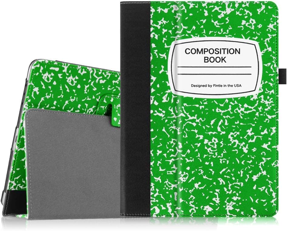 Fintie Folio Case for iPad Mini 1/2/3 - Slim Fit Case Smart Stand Cover Auto Sleep/Wake Feature for iPad Mini 1 / iPad Mini 2 / iPad Mini 3, Composition Book Green