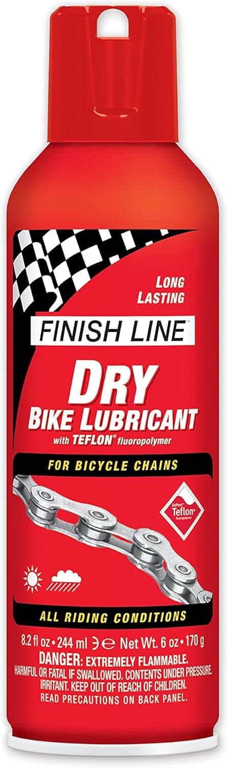 Finish Line Dry Bike Lubricant with Teflon Squeeze Bottle