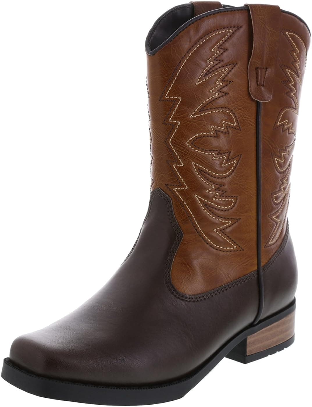 SmartFit Boys' Square Toe Western Boot